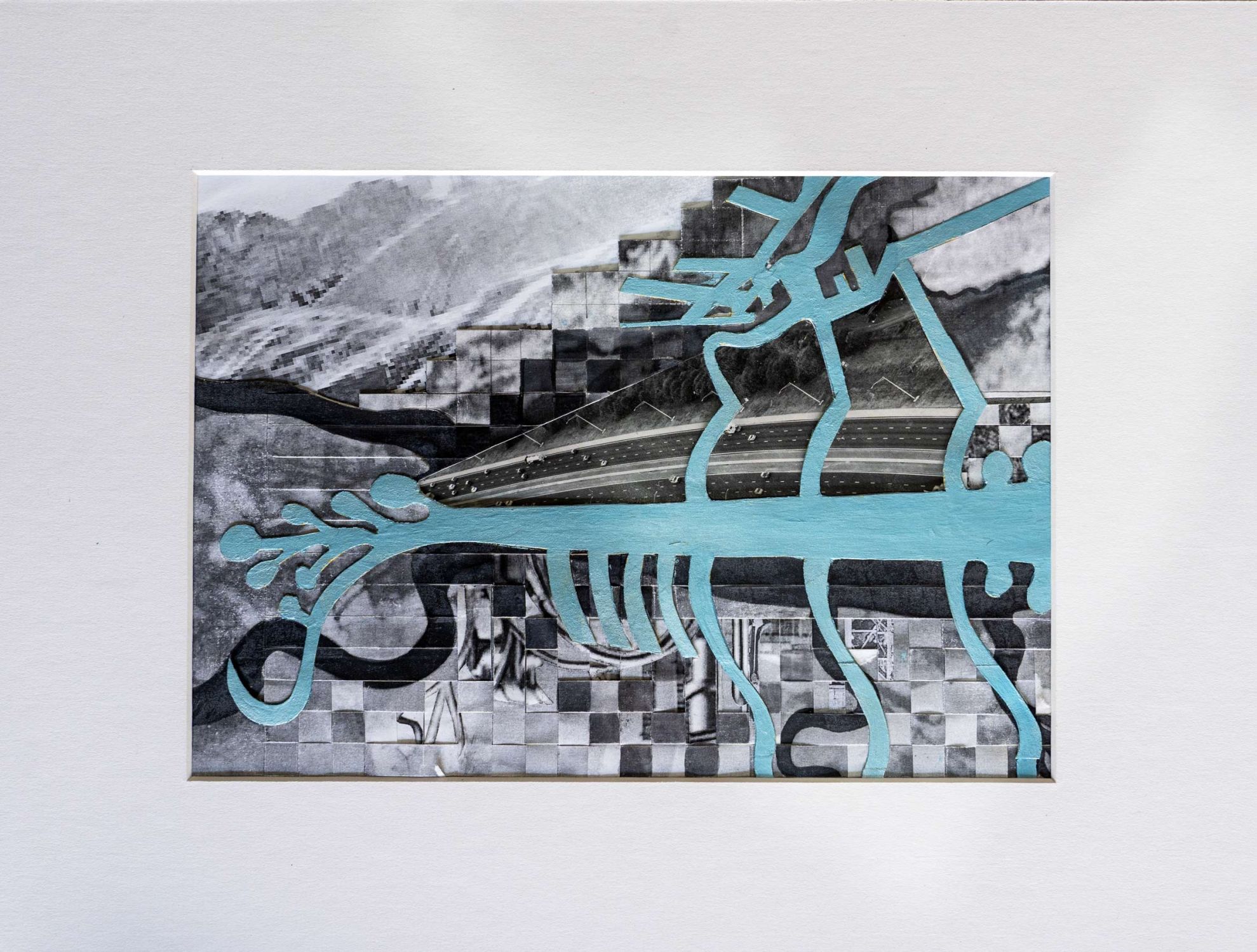 Collage study for Way
